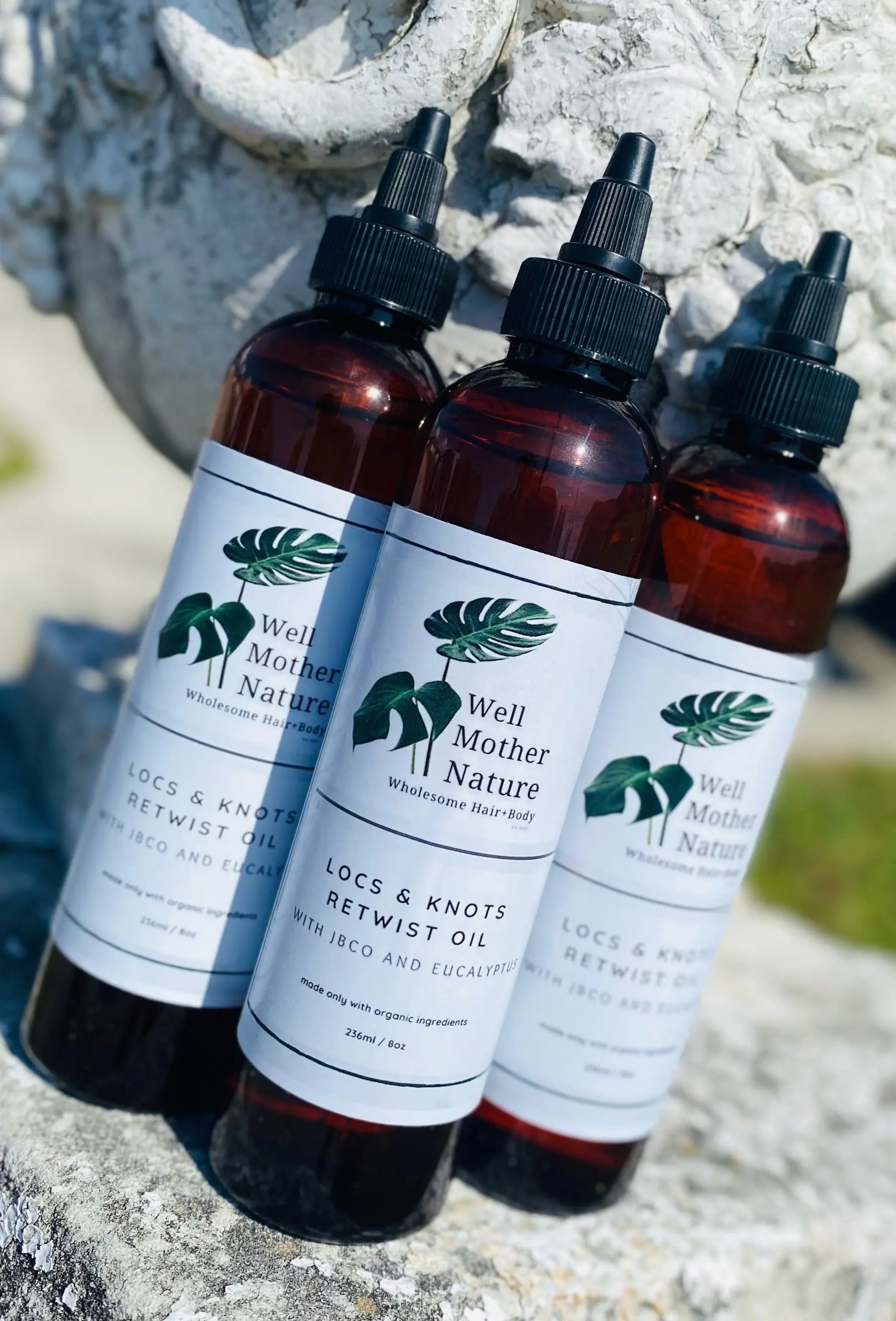 Locs & Knots - Retwist Oil WellMotherNature.com