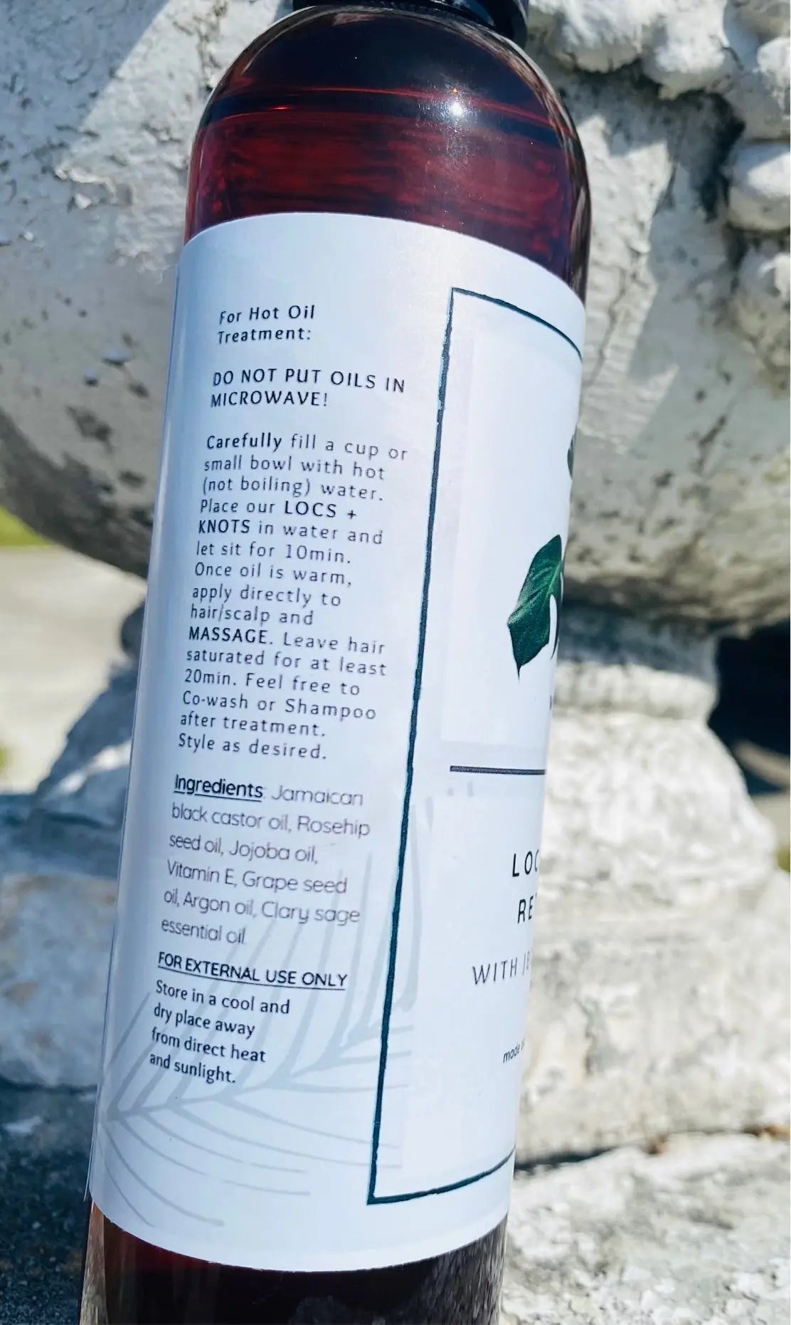 Locs & Knots - Retwist Oil WellMotherNature.com