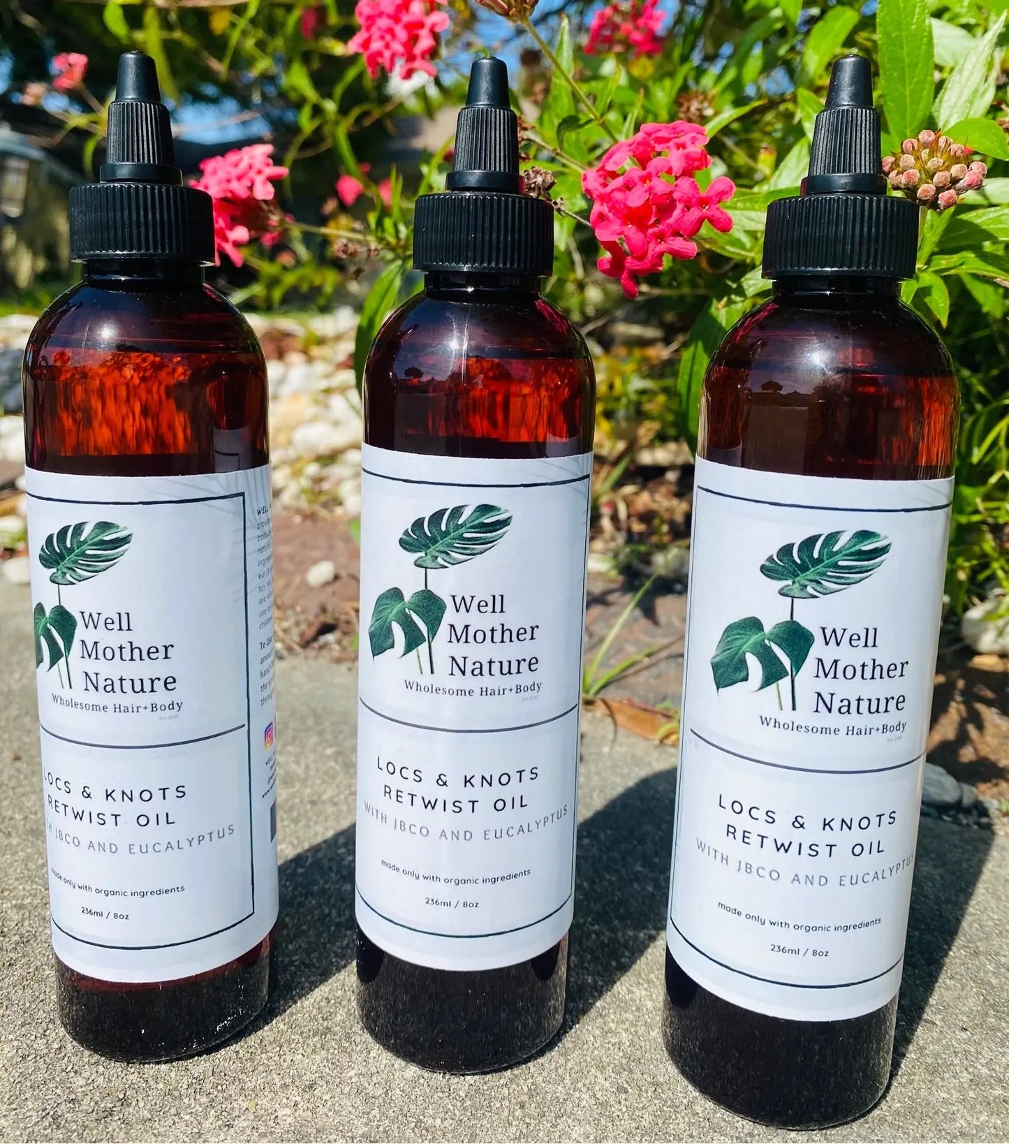 Locs & Knots - Retwist Oil WellMotherNature.com