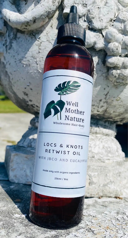 Locs & Knots - Retwist Oil WellMotherNature.com